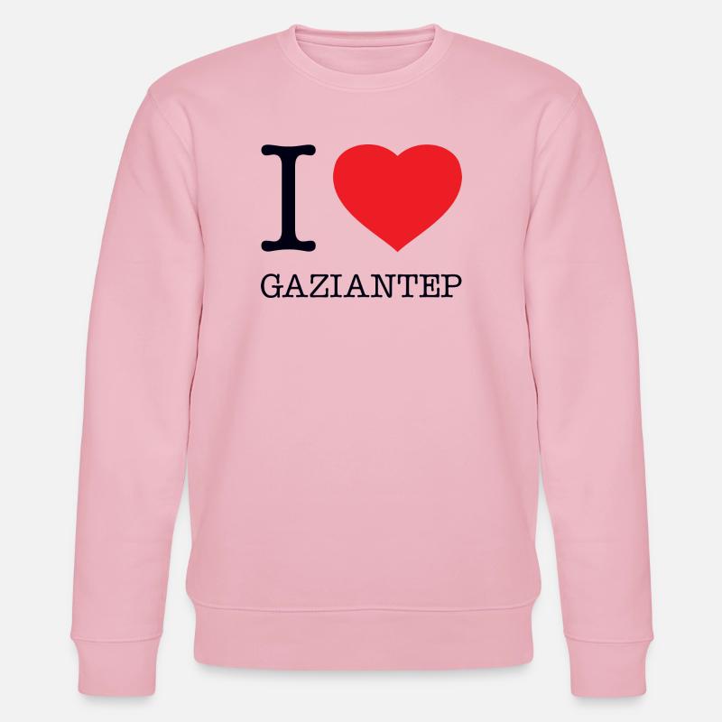 J’ADORE GAZIANTEP - Sweat bio CHANGER Stanley/Stella Unisexe - rose pâle