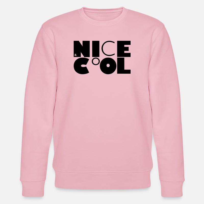 NICE&CoOL - Stanley/Stella Unisex Bio-Sweatshirt CHANGER  - Hellrosa