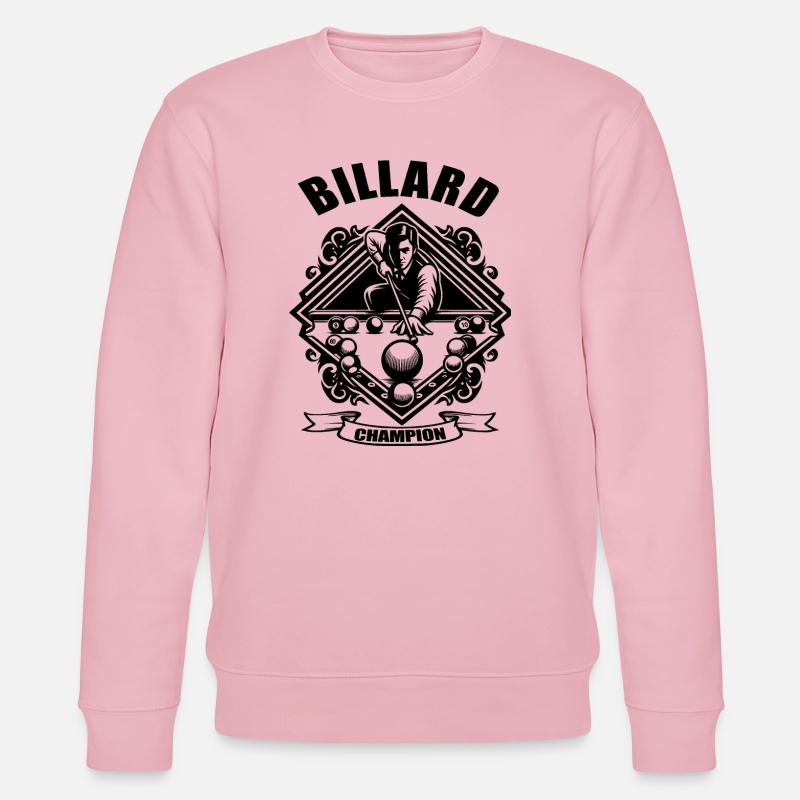 BILLARD - Sweat bio CHANGER Stanley/Stella Unisexe - rose pâle