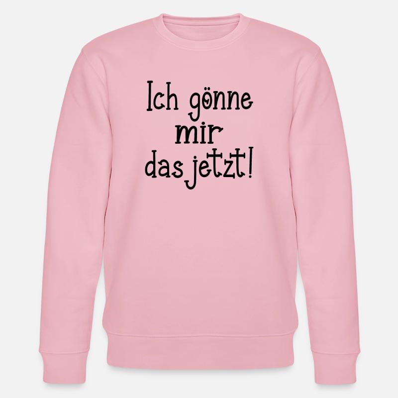 WOHLWOLLEN SPRÜCHE ACHTSAMKEIT - Stanley/Stella Unisex Bio-Sweatshirt CHANGER  - Hellrosa