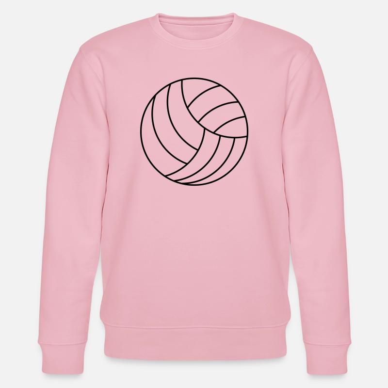 Volleyball - Stanley/Stella Unisex Bio-Sweatshirt CHANGER  - Hellrosa