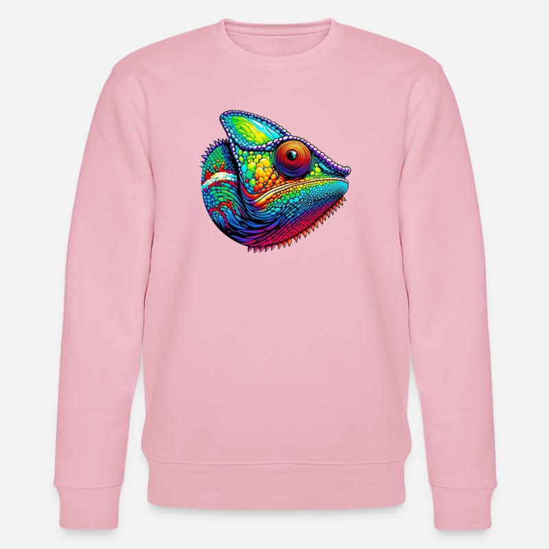 Chamäleon - Stanley/Stella Unisex Bio-Sweatshirt CHANGER - Hellrosa