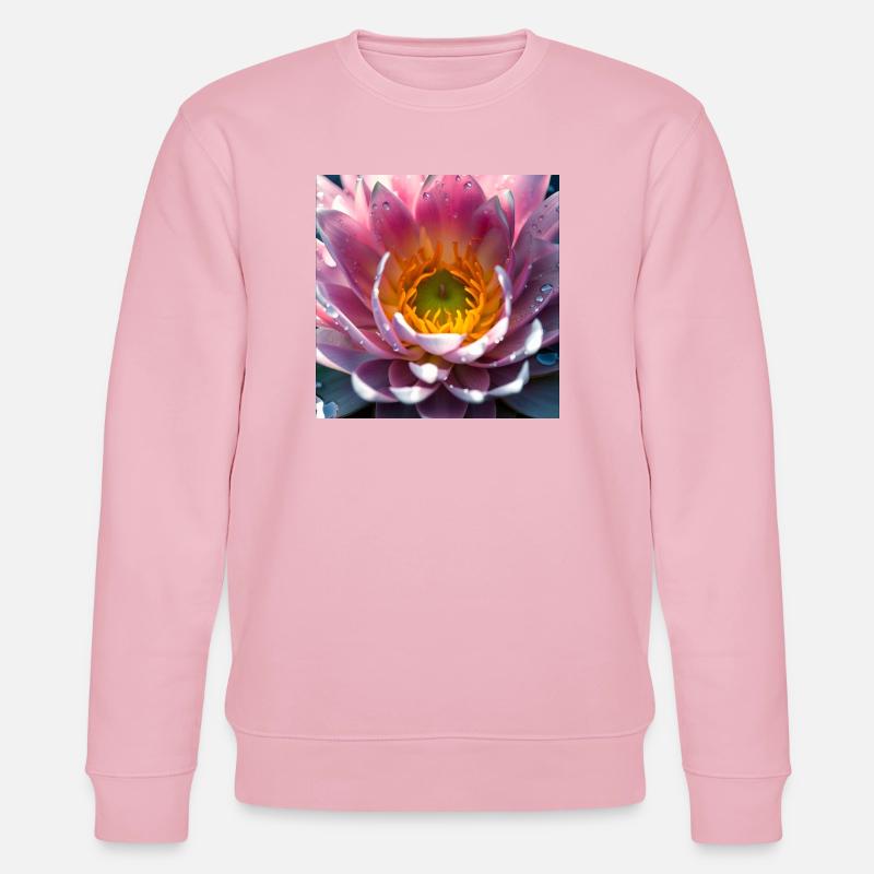 Nénuphar - Sweat bio CHANGER Stanley/Stella Unisexe - rose pâle