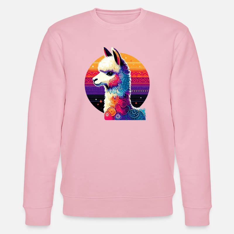 Alpaca - Stanley/Stella CHANGER Unisex Organic Sweatshirt - cotton pink