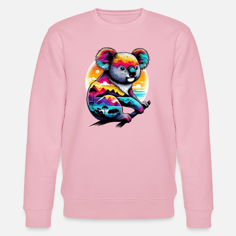 Koala - Stanley/Stella CHANGER Unisex Organic Sweatshirt - cotton pink