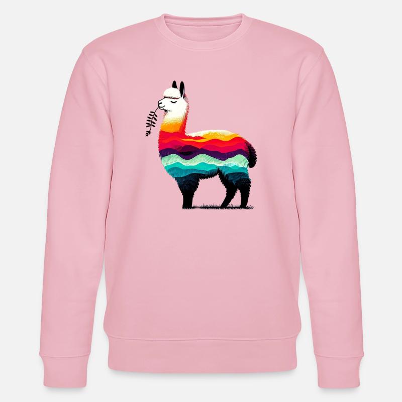 Alpaka - Stanley/Stella Unisex Bio-Sweatshirt CHANGER - Hellrosa