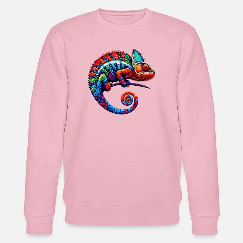 Caméléon - Sweat bio CHANGER Stanley/Stella Unisexe - rose pâle