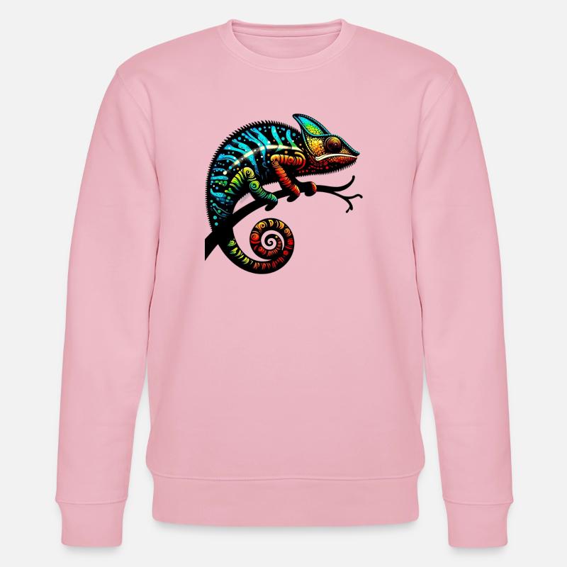 Caméléon - Sweat bio CHANGER Stanley/Stella Unisexe - rose pâle