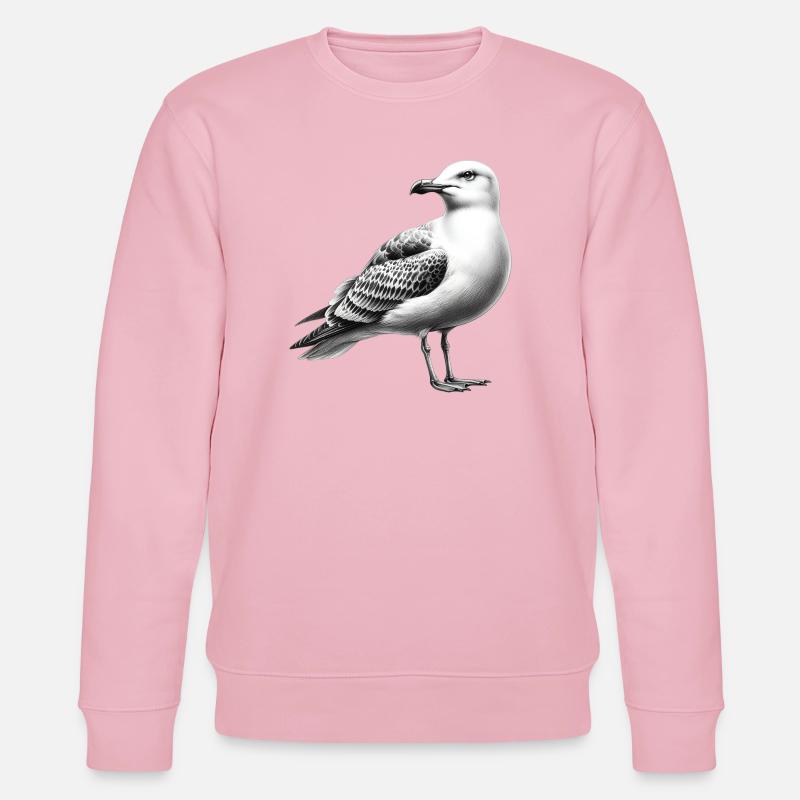 Möwe - Stanley/Stella Unisex Bio-Sweatshirt CHANGER  - Hellrosa