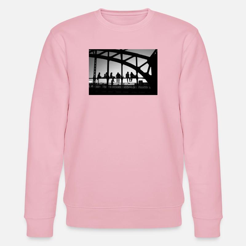 Abendstimmung - Stanley/Stella Unisex Bio-Sweatshirt CHANGER  - Hellrosa