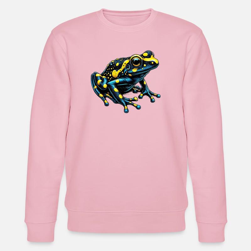 Frosch - Stanley/Stella Unisex Bio-Sweatshirt CHANGER  - Hellrosa
