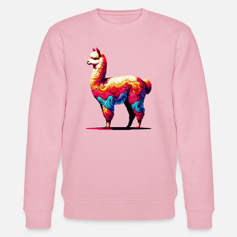 Alpaca - Stanley/Stella CHANGER Unisex Organic Sweatshirt - cotton pink