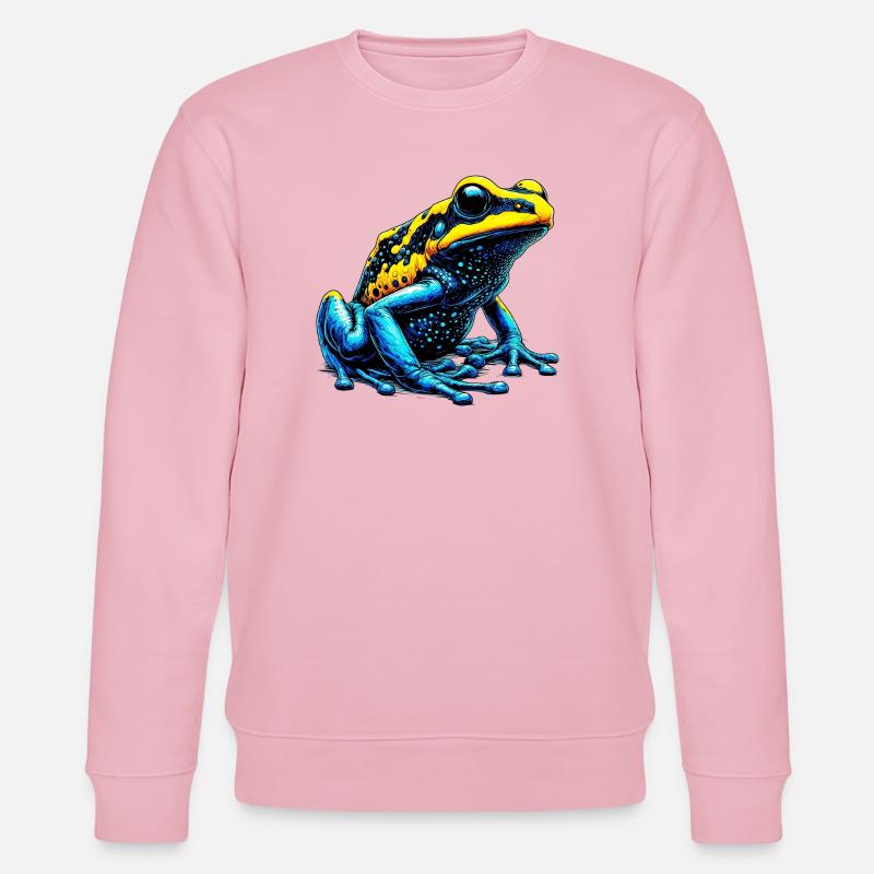 Frosch - Stanley/Stella Unisex Bio-Sweatshirt CHANGER  - Hellrosa
