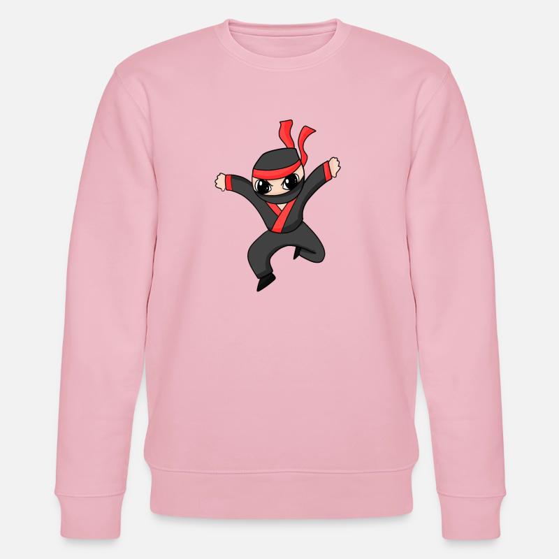 Ninja - Stanley/Stella CHANGER Unisex Organic Sweatshirt - cotton pink