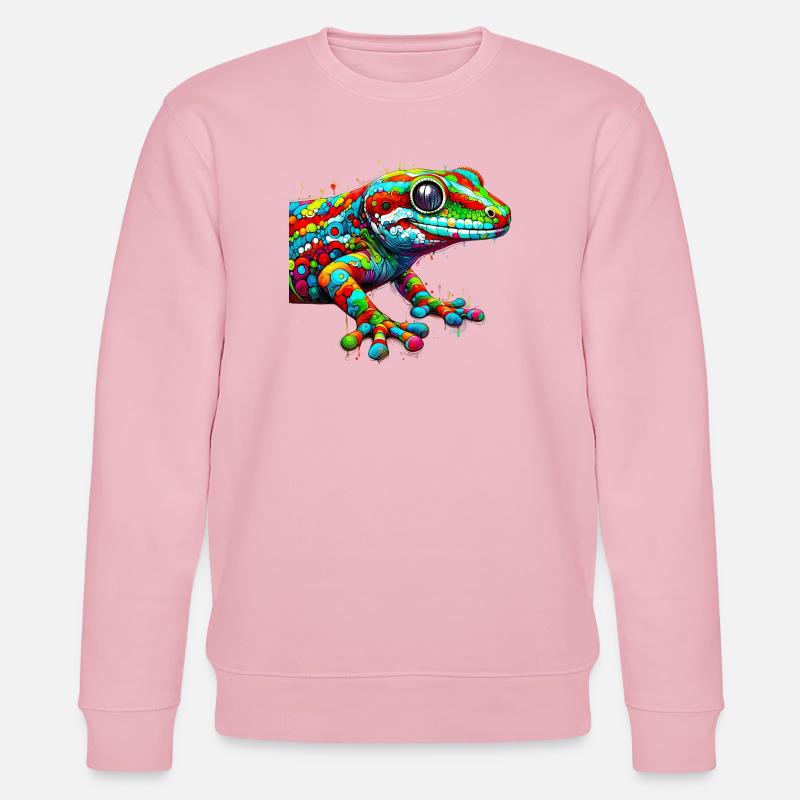 Gecko - Sweat bio CHANGER Stanley/Stella Unisexe - rose pâle