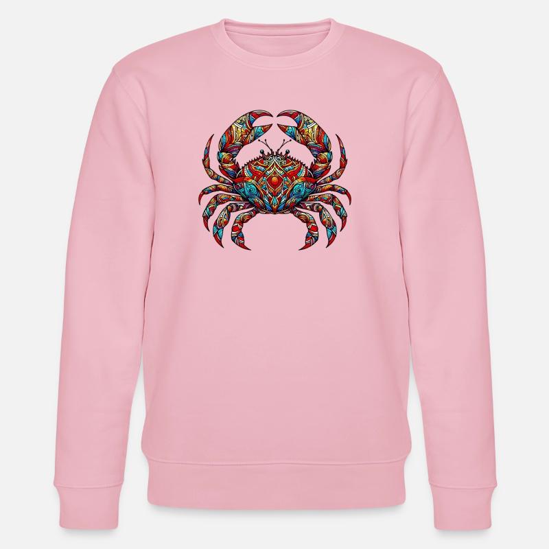 Krebs - Stanley/Stella Unisex Bio-Sweatshirt CHANGER  - Hellrosa