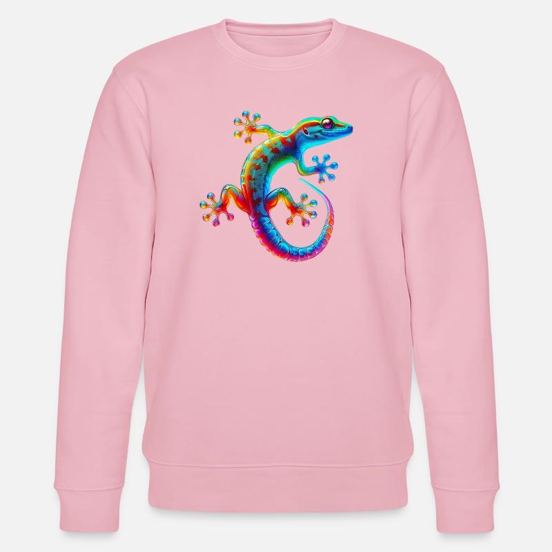 Gecko - Sweat bio CHANGER Stanley/Stella Unisexe - rose pâle