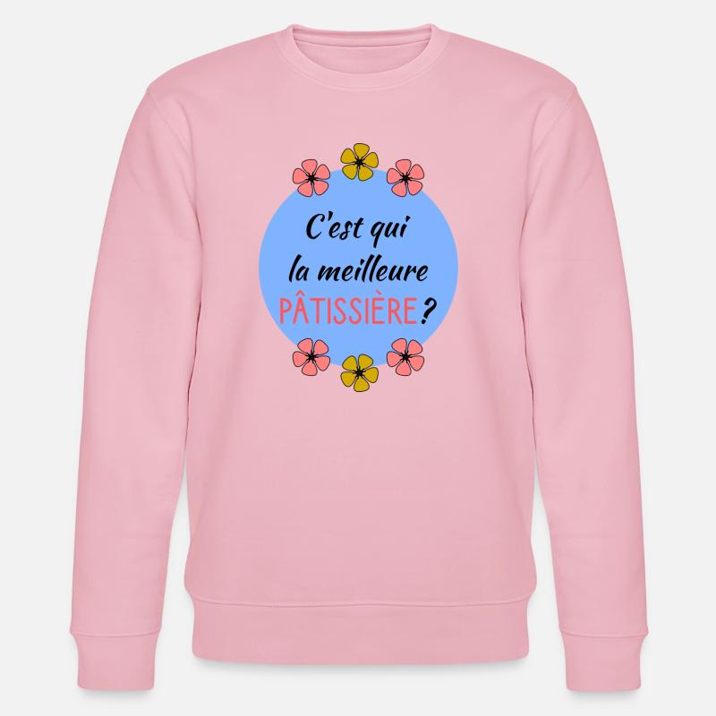 PÂTISSIER - Stanley/Stella Unisex Bio-Sweatshirt CHANGER  - Hellrosa