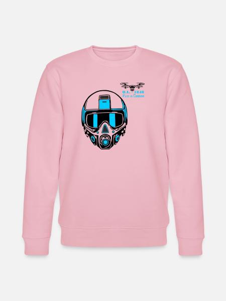 Drohnenpilot 2 - Stanley/Stella Unisex Bio-Sweatshirt CHANGER  - Hellrosa