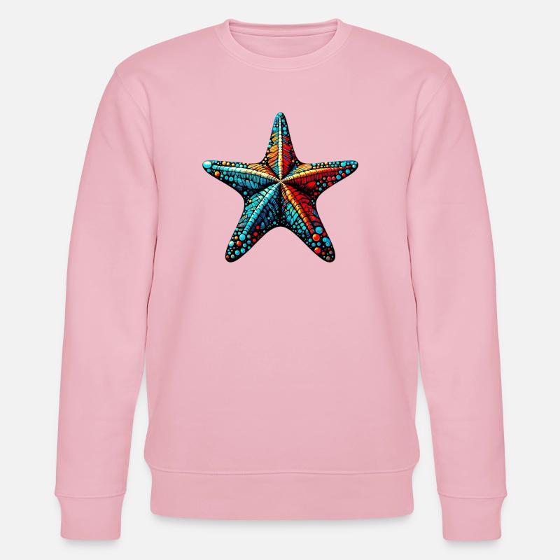 Starfish - Stanley/Stella CHANGER Unisex Organic Sweatshirt - cotton pink
