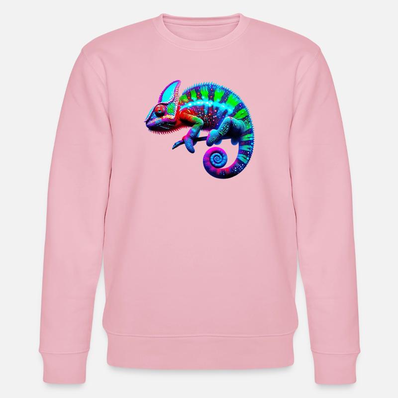 Caméléon - Sweat bio CHANGER Stanley/Stella Unisexe - rose pâle