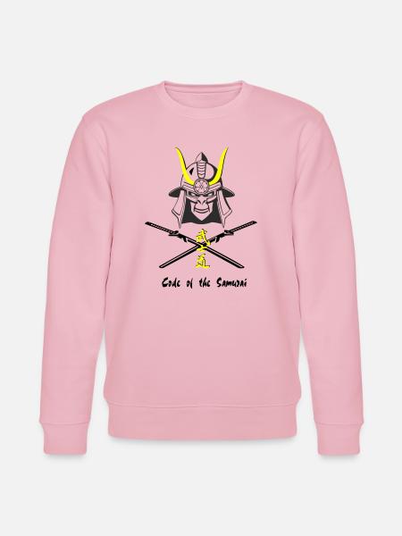 Samuraihelm Kabuto 4 - Stanley/Stella Unisex Bio-Sweatshirt CHANGER  - Hellrosa