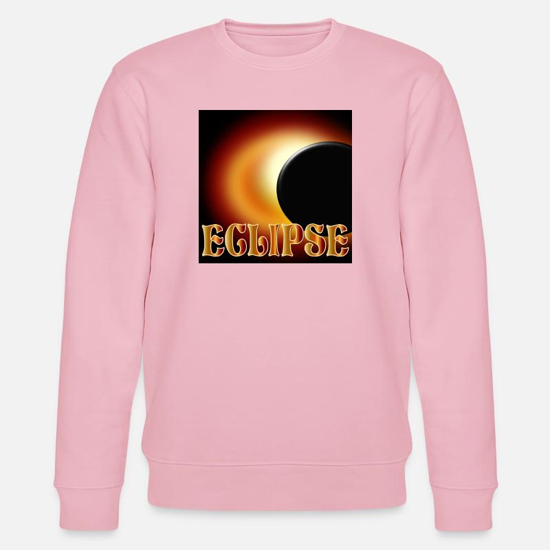 SONNENFINSTERNIS EKLIPSE ASTRONOMIE - Stanley/Stella Unisex Bio-Sweatshirt CHANGER - Hellrosa