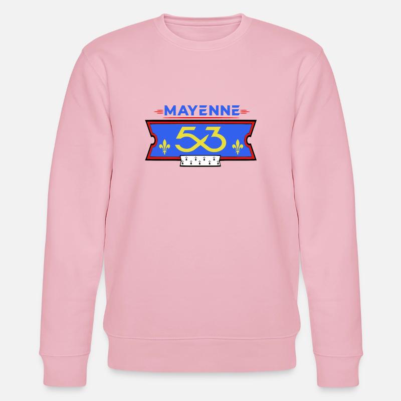 Mayenne - Sweat bio CHANGER Stanley/Stella Unisexe - rose pâle
