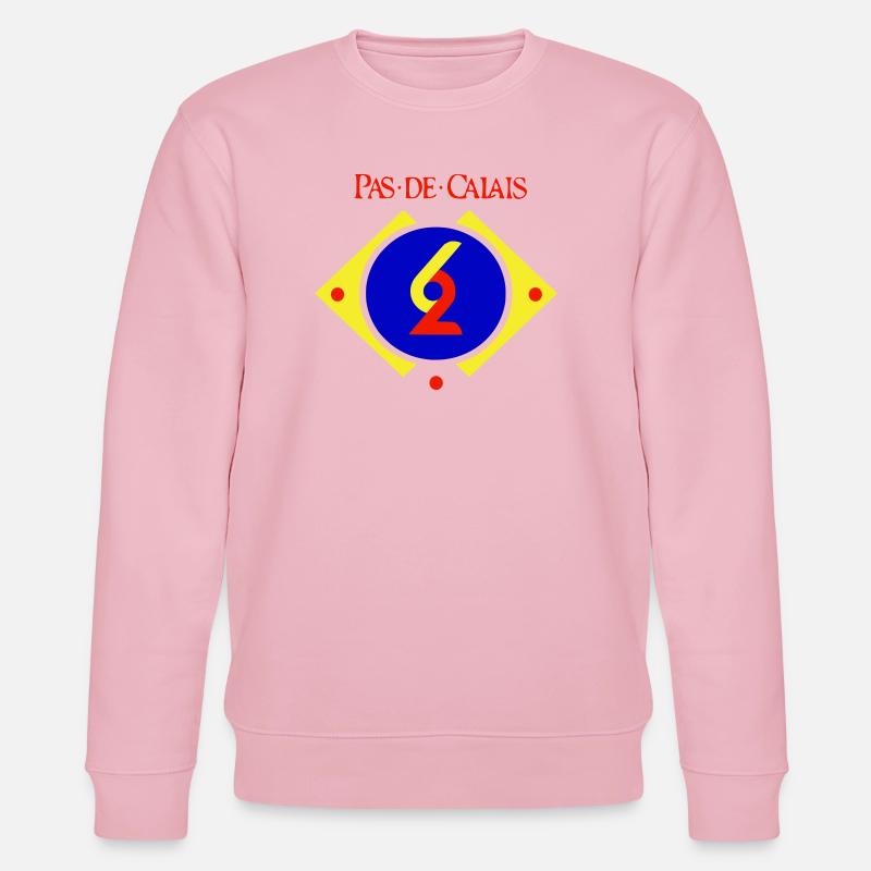 Pas de Calais - Stanley/Stella Unisex Bio-Sweatshirt CHANGER  - Hellrosa
