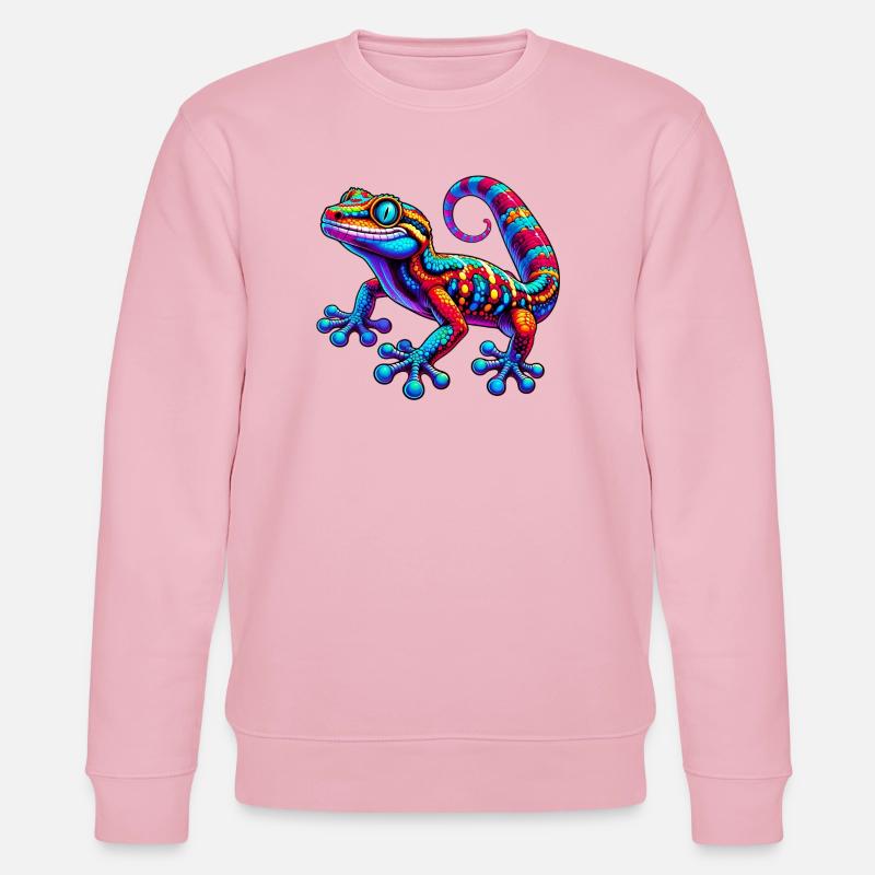 Gecko - Sweat bio CHANGER Stanley/Stella Unisexe - rose pâle