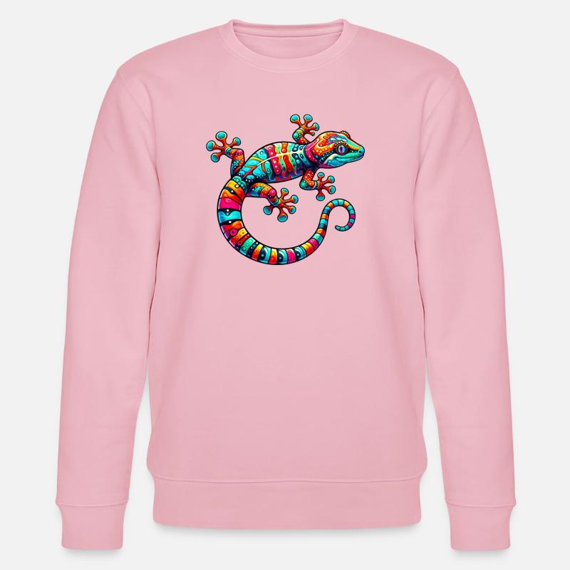 Gecko - Stanley/Stella CHANGER Unisex Organic Sweatshirt - cotton pink