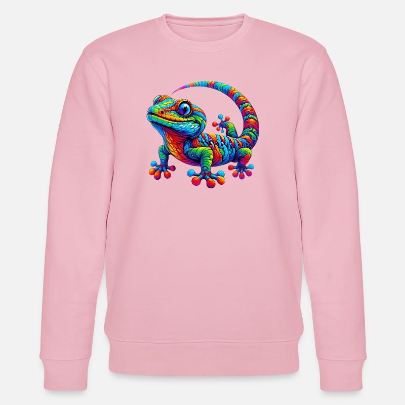 Gecko - Sweat bio CHANGER Stanley/Stella Unisexe - rose pâle