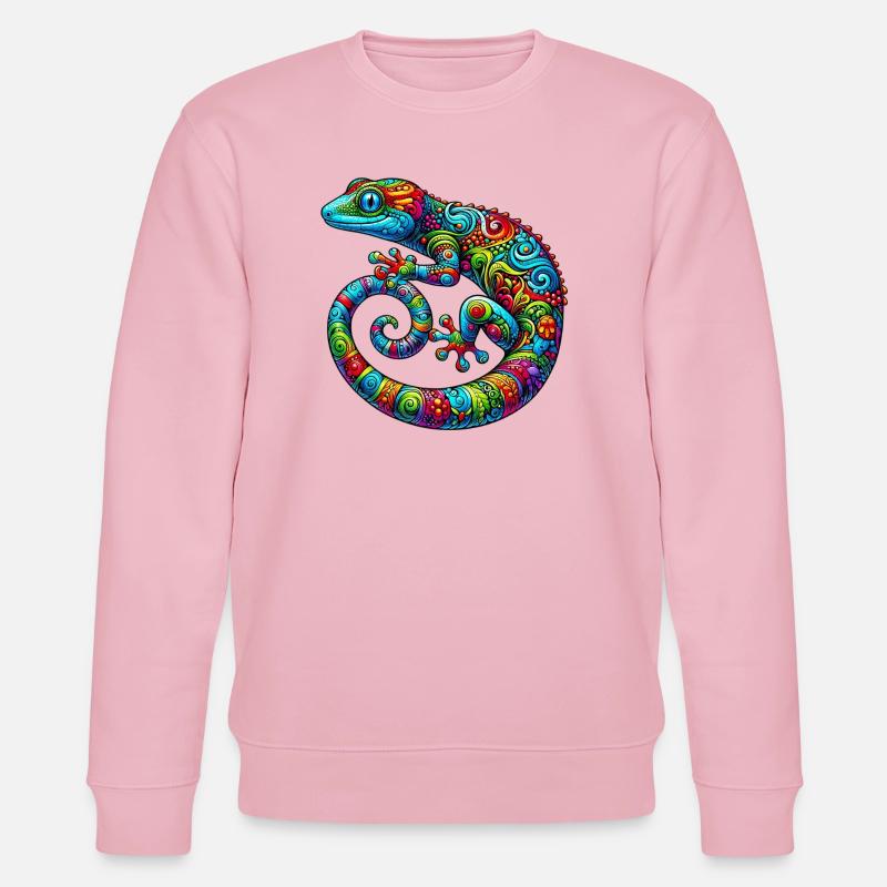 Gecko - Sweat bio CHANGER Stanley/Stella Unisexe - rose pâle