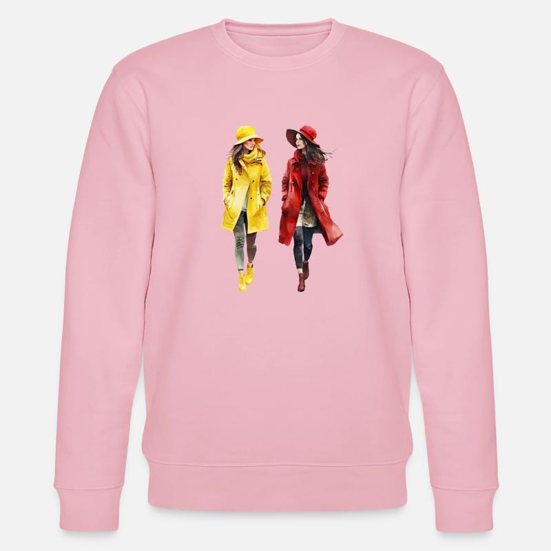 BFF - Stanley/Stella Unisex Bio-Sweatshirt CHANGER  - Hellrosa
