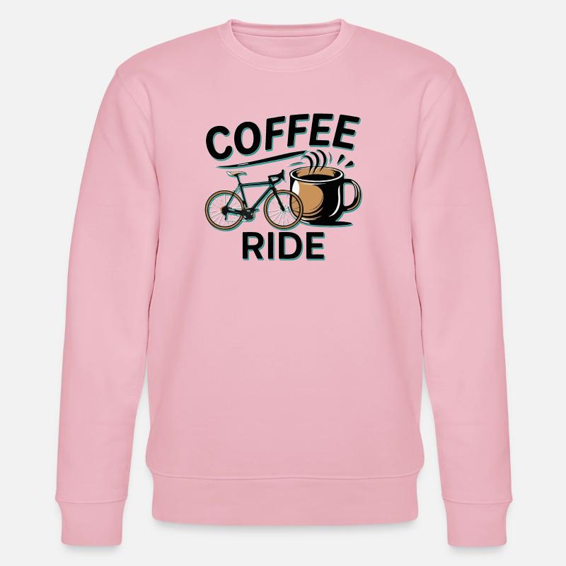 Kaffeezyklus Städtebau - Stanley/Stella Unisex Bio-Sweatshirt CHANGER  - Hellrosa