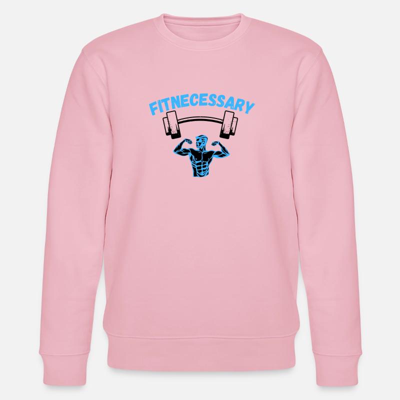 FitNecessary - Stanley/Stella Unisex Bio-Sweatshirt CHANGER  - Hellrosa