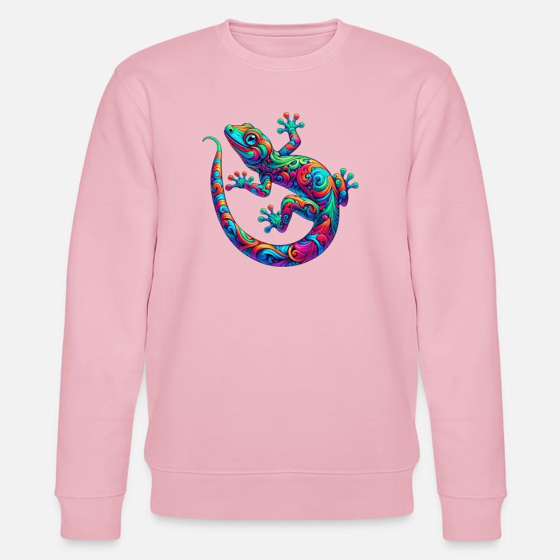 Gecko - Sweat bio CHANGER Stanley/Stella Unisexe - rose pâle