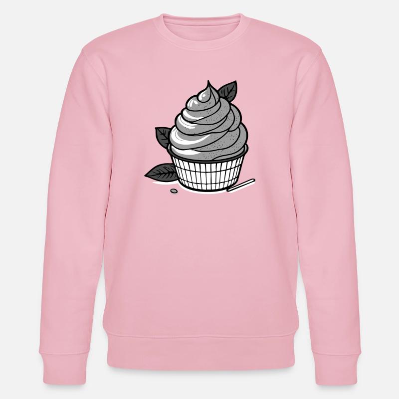 Matcha IceCream - Stanley/Stella Unisex Bio-Sweatshirt CHANGER  - Hellrosa