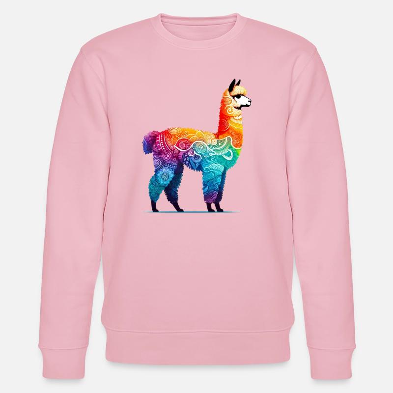 Alpaca - Stanley/Stella CHANGER Unisex Organic Sweatshirt - cotton pink