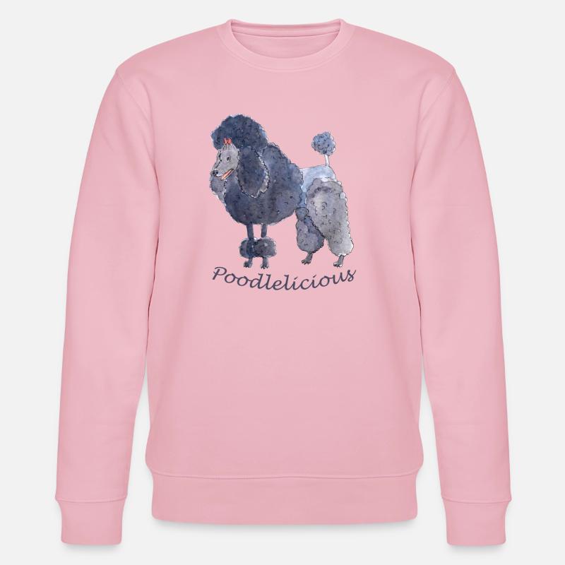 Pudel Pudel - Stanley/Stella Unisex Bio-Sweatshirt CHANGER  - Hellrosa
