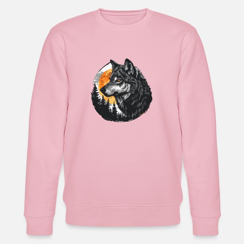 Wolfsblut - Stanley/Stella Unisex Bio-Sweatshirt CHANGER - Hellrosa