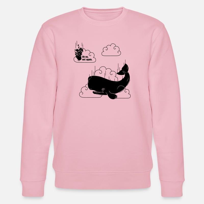 Petunia & Whale - Stanley/Stella Unisex Bio-Sweatshirt CHANGER  - Hellrosa