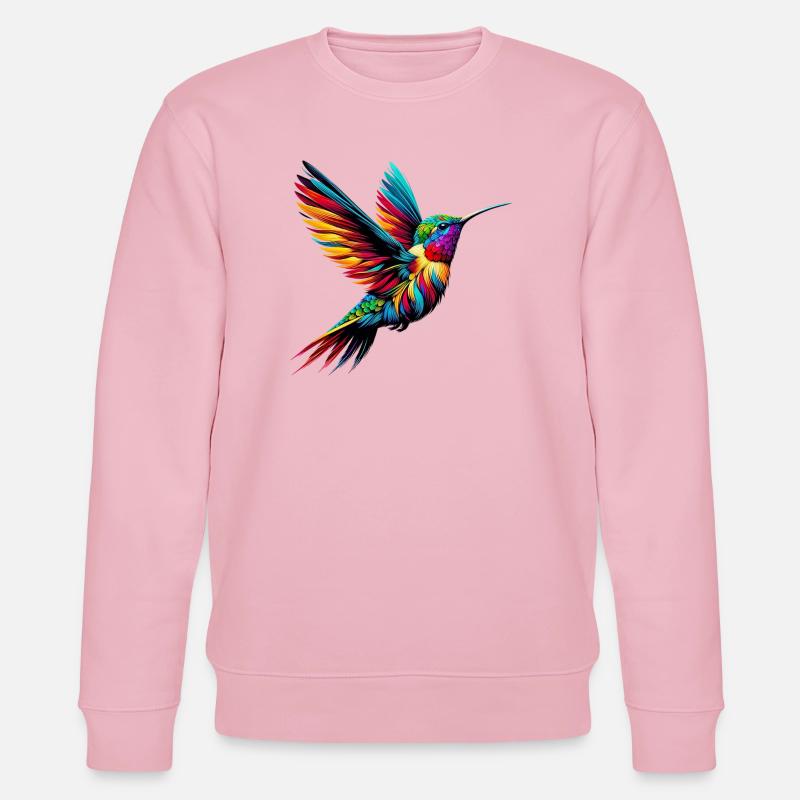 Colibri - Sweat bio CHANGER Stanley/Stella Unisexe - rose pâle