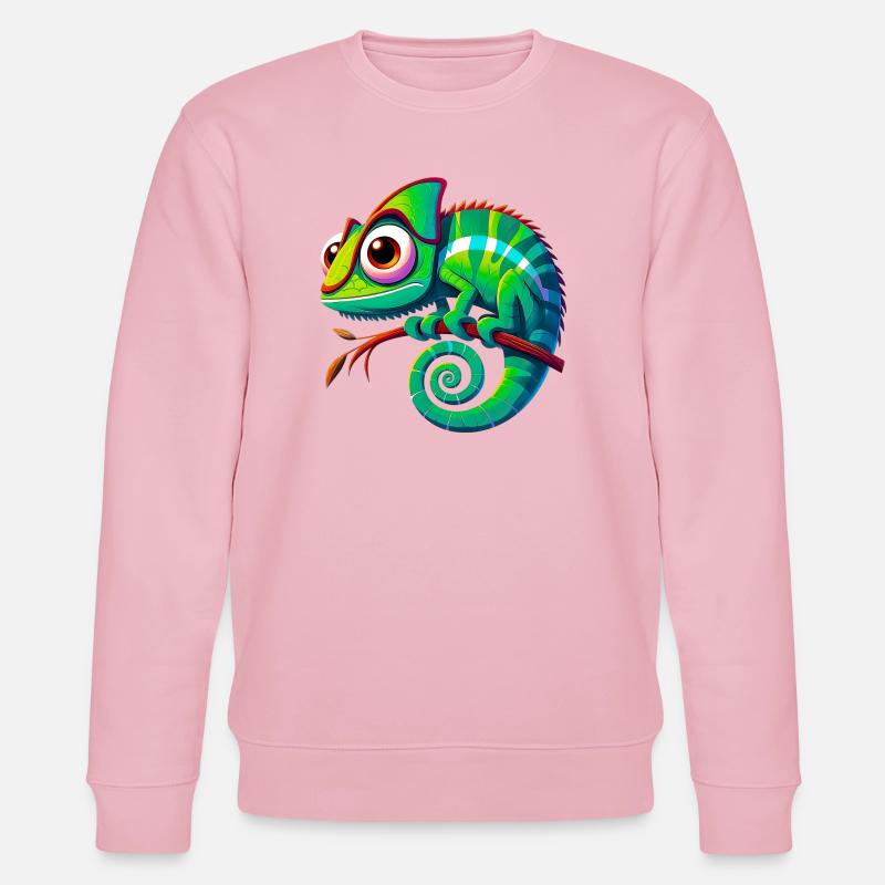 Chamäleon - Stanley/Stella Unisex Bio-Sweatshirt CHANGER - Hellrosa