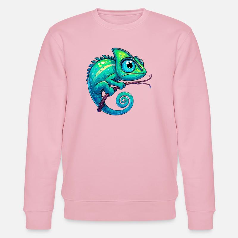 Caméléon - Sweat bio CHANGER Stanley/Stella Unisexe - rose pâle