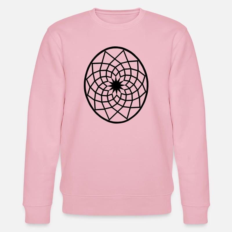 Piazza del Campidoglio - Sweat bio CHANGER Stanley/Stella Unisexe - rose pâle