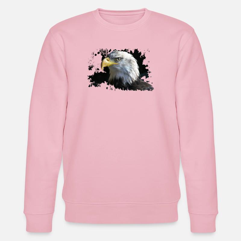 Adler - Stanley/Stella Unisex Bio-Sweatshirt CHANGER  - Hellrosa
