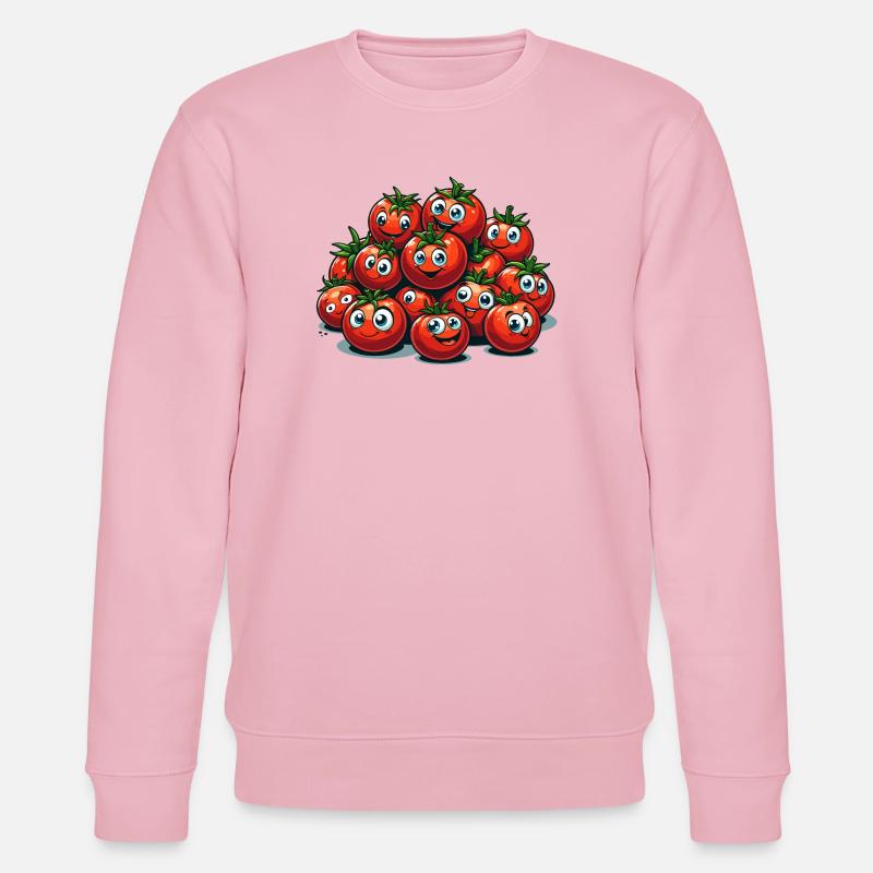 Tomate Tomate Drôle Cadeau D’ - Sweat bio CHANGER Stanley/Stella Unisexe - rose pâle