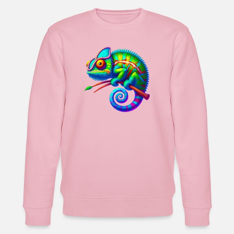 Caméléon - Sweat bio CHANGER Stanley/Stella Unisexe - rose pâle