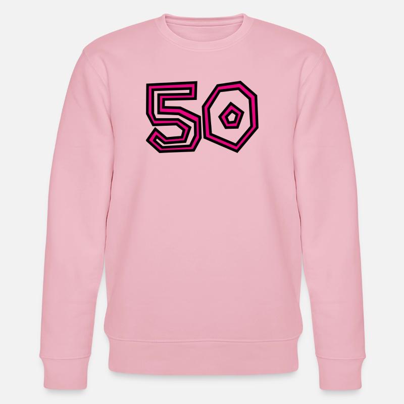 50 - Stanley/Stella Unisex Bio-Sweatshirt CHANGER  - Hellrosa
